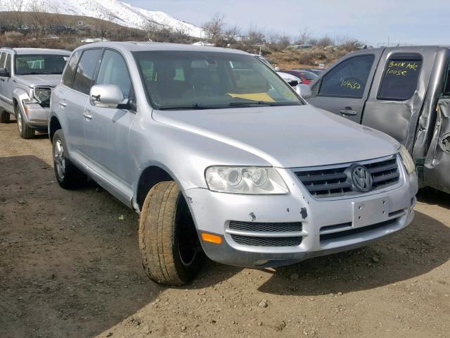 WVGBC67L34D035208 - 2004 VOLKSWAGEN TOUAREG 3. SILVER photo 1