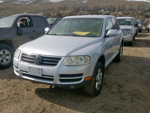 WVGBC67L34D035208 - 2004 VOLKSWAGEN TOUAREG 3. SILVER photo 2