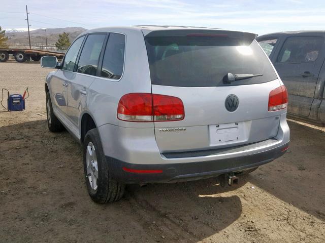 WVGBC67L34D035208 - 2004 VOLKSWAGEN TOUAREG 3. SILVER photo 3