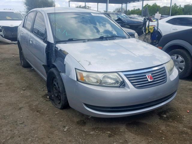 1G8AJ55FX6Z135089 - 2006 SATURN ION LEVEL SILVER photo 1