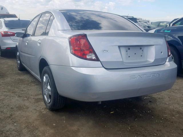 1G8AJ55FX6Z135089 - 2006 SATURN ION LEVEL SILVER photo 3