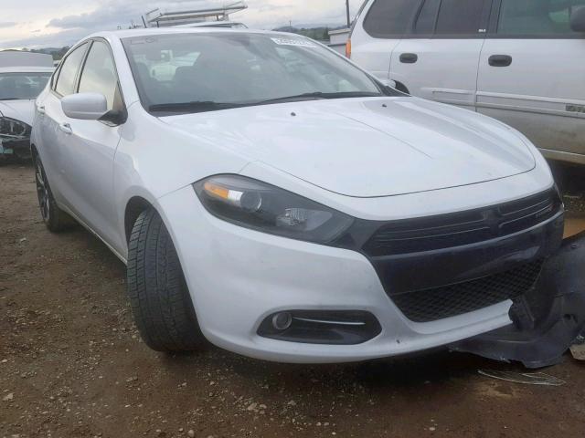 1C3CDFBB5FD266784 - 2015 DODGE DART SXT WHITE photo 1