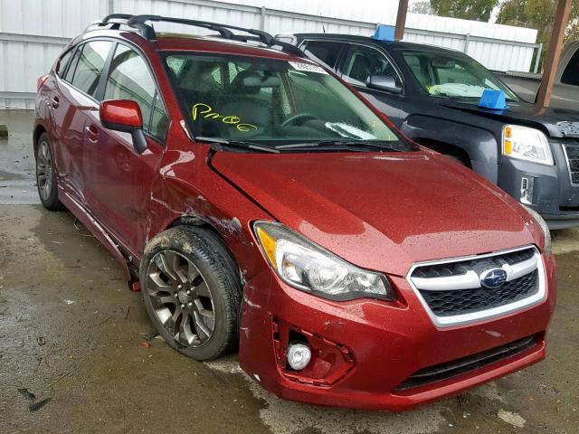 JF1GPAR6XE8266485 - 2014 SUBARU IMPREZA SP RED photo 1