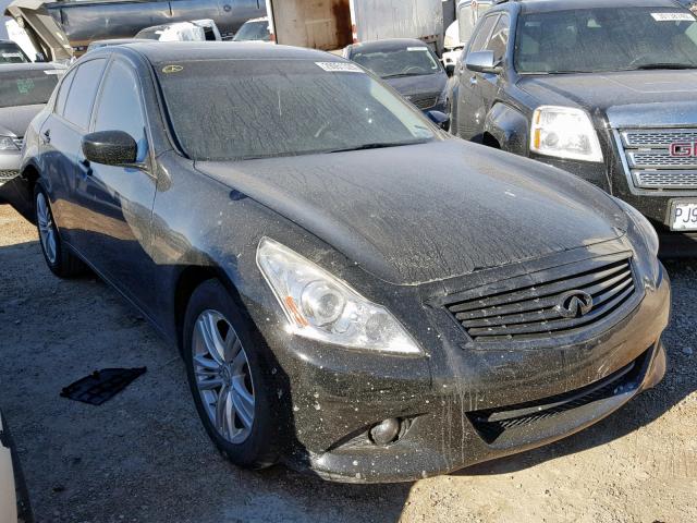 JN1CV6AR4CM673422 - 2012 INFINITI G37 BLACK photo 1