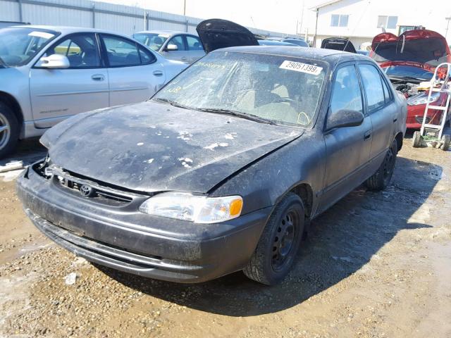 1NXBR12E1XZ279065 - 1999 TOYOTA COROLLA VE BLACK photo 2