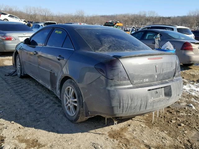 1G2ZF55B864216066 - 2006 PONTIAC G6 SE GRAY photo 3