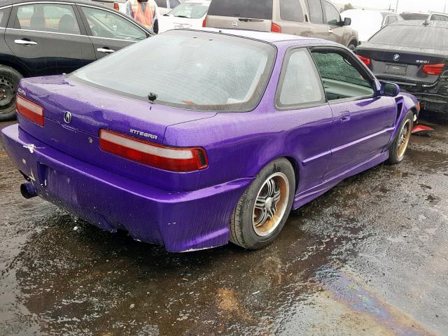 JH4DA9354NS008901 - 1992 ACURA INTEGRA LS PURPLE photo 4