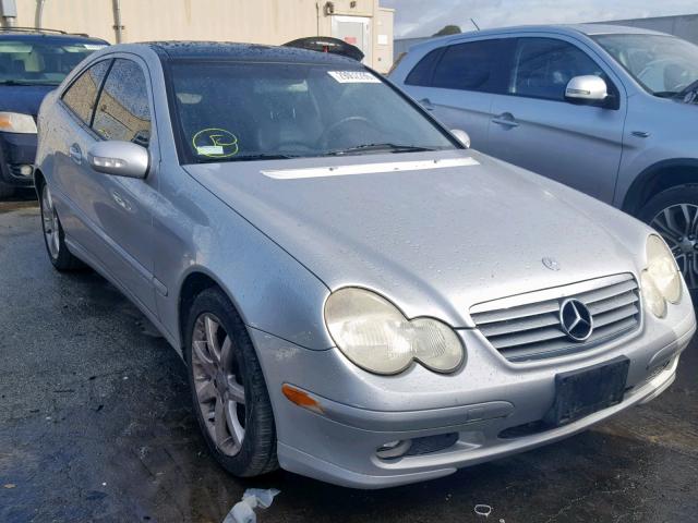 WDBRN40J63A461385 - 2003 MERCEDES-BENZ C 230K SPO SILVER photo 1