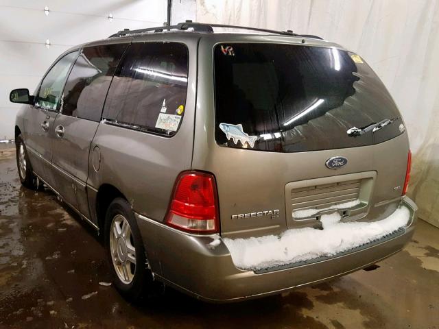 2FMZA52275BA56888 - 2005 FORD FREESTAR S GREEN photo 3