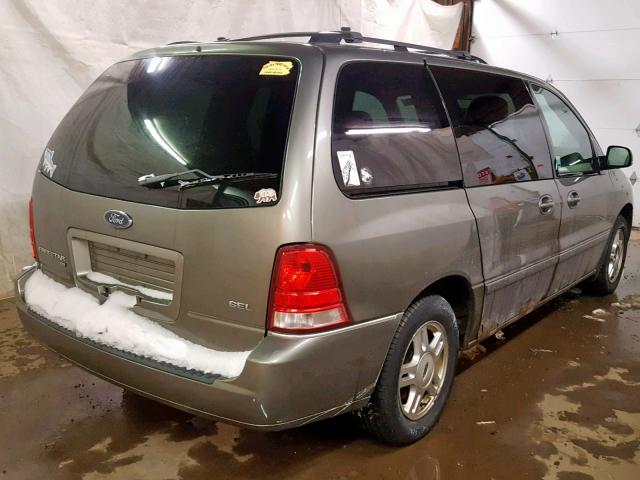 2FMZA52275BA56888 - 2005 FORD FREESTAR S GREEN photo 4