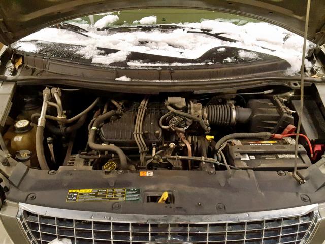 2FMZA52275BA56888 - 2005 FORD FREESTAR S GREEN photo 7