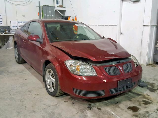 1G2AL15F877304441 - 2007 PONTIAC G5 MAROON photo 1