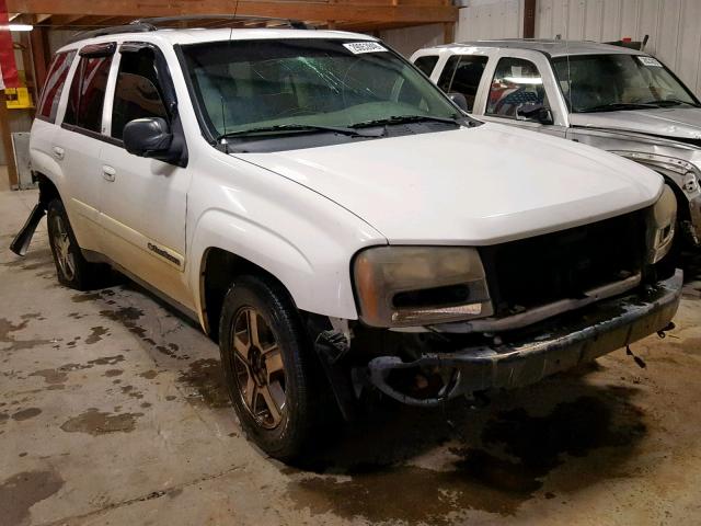 1GNDT13S642190741 - 2004 CHEVROLET TRAILBLAZE WHITE photo 1