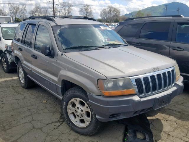 1J4GX48S91C646462 - 2001 JEEP GRAND CHER BEIGE photo 1