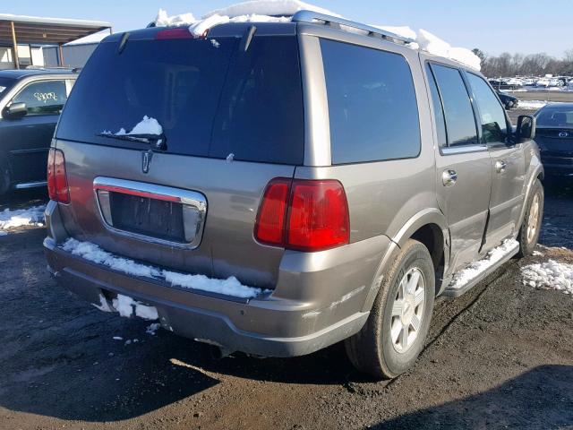5LMFU28R04LJ12856 - 2004 LINCOLN NAVIGATOR BEIGE photo 4