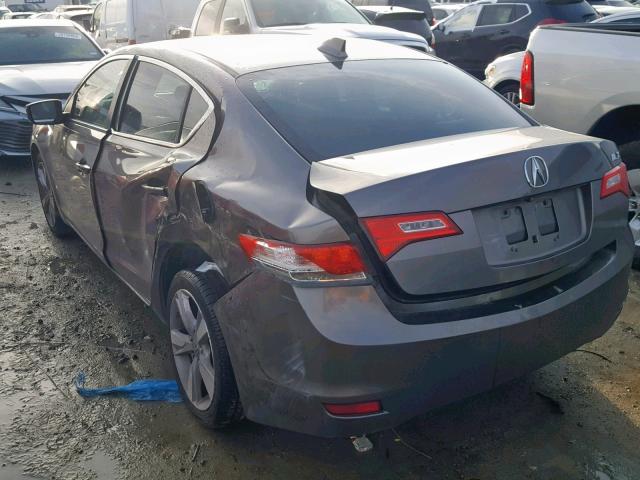 19VDE1F57EE014819 - 2014 ACURA ILX 20 PRE GRAY photo 3