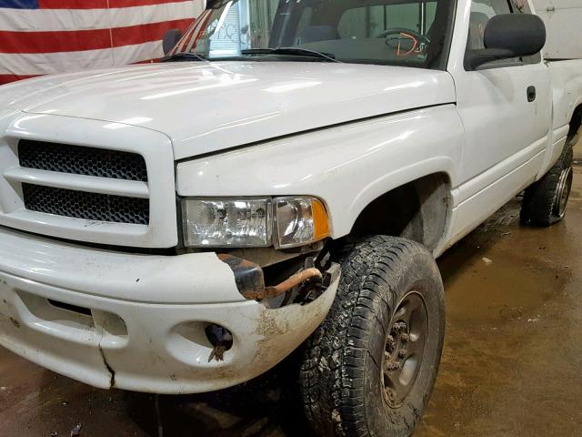 3B7KF23Z82M306845 - 2002 DODGE RAM 2500 WHITE photo 9