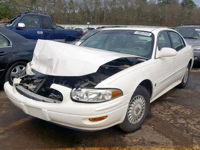 1G4HP54K91U253539 - 2001 BUICK LESABRE CU WHITE photo 2