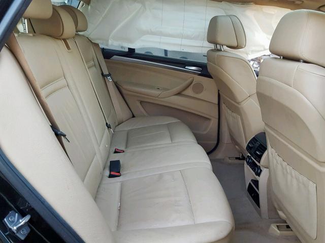 5UXFE8C56AL310959 - 2010 BMW X5 XDRIVE4 黑色 照片 6