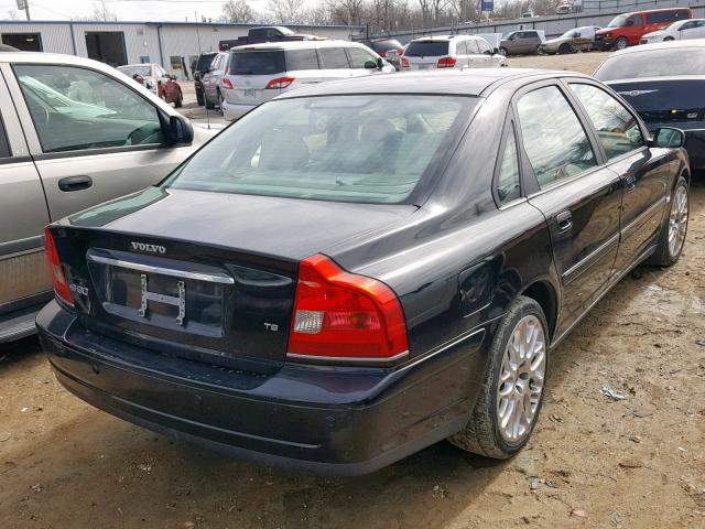 YV1TS911251392963 - 2005 VOLVO S80 T6 TUR BLACK photo 4