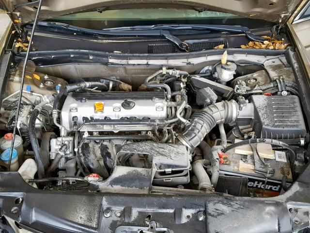 1HGCP26449A061441 - 2009 HONDA ACCORD LXP GOLD photo 7