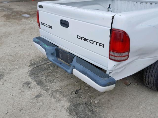 1D7HL38XX3S114647 - 2003 DODGE DAKOTA QUA WHITE photo 9