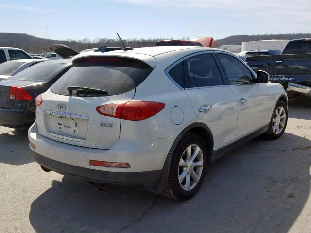 JN1AJ0HR9AM752359 - 2010 INFINITI EX35 BASE WHITE photo 4