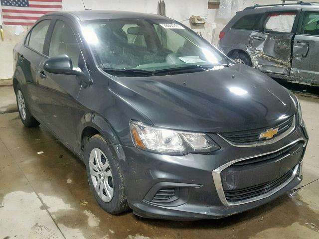 1G1JB5SH2H4177600 - 2017 CHEVROLET SONIC LS 灰色 照片 1