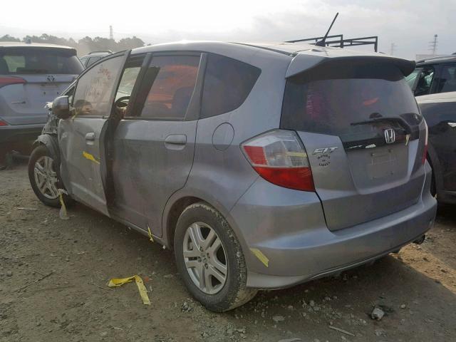 JHMGE88459S022310 - 2009 HONDA FIT SPORT SILVER photo 3