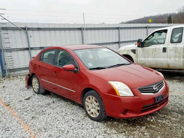 3N1AB6AP4BL665828 - 2011 NISSAN SENTRA 2.0 RED photo 1