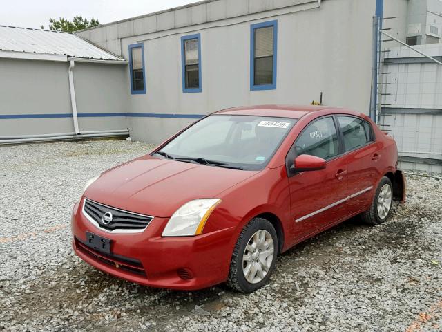 3N1AB6AP4BL665828 - 2011 NISSAN SENTRA 2.0 RED photo 2