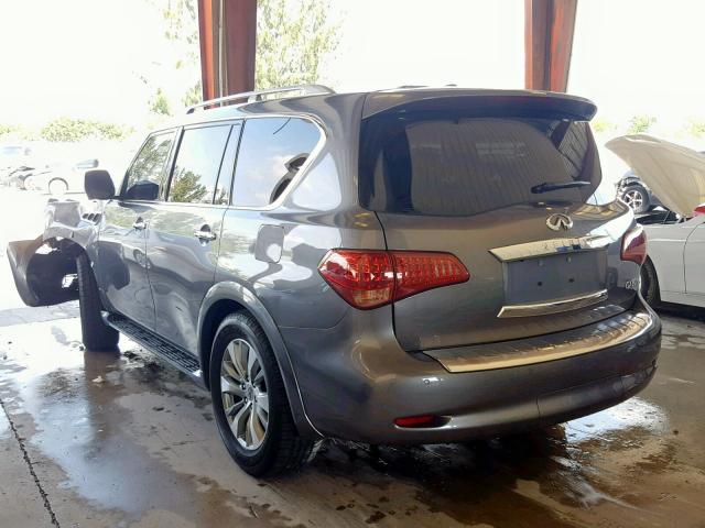 JN8AZ2NF9H9646832 - 2017 INFINITI QX80 BASE GRAY photo 3