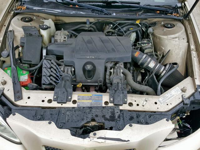 2G2WR544751182631 - 2005 PONTIAC GRAND PRIX GOLD photo 7