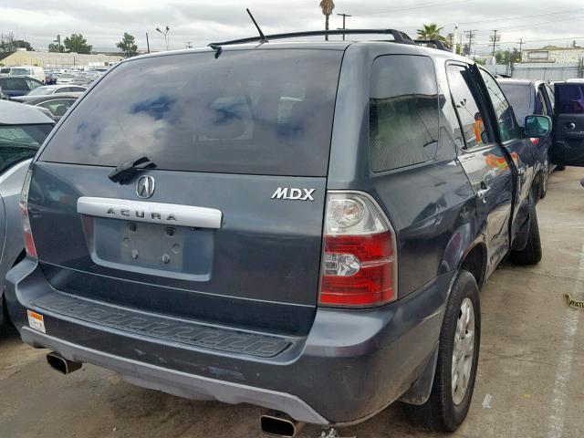 2HNYD18844H536808 - 2004 ACURA MDX TOURIN BLUE photo 4