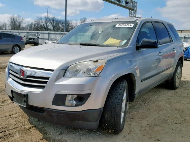 5GZEV13777J109421 - 2007 SATURN OUTLOOK XE SILVER photo 2