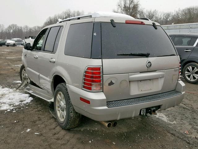 4M2ZU86W62ZJ36583 - 2002 MERCURY MOUNTAINEE SILVER photo 3