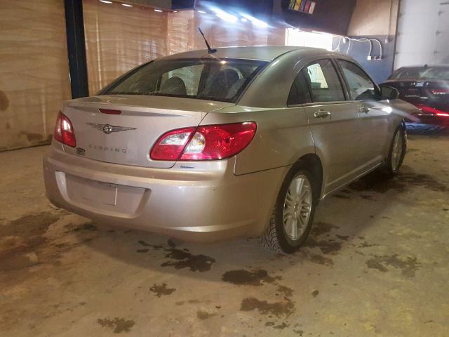 1C3LC56K58N239752 - 2008 CHRYSLER SEBRING TO GOLD photo 4