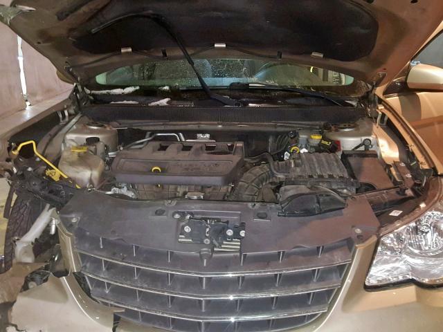 1C3LC56K58N239752 - 2008 CHRYSLER SEBRING TO GOLD photo 7