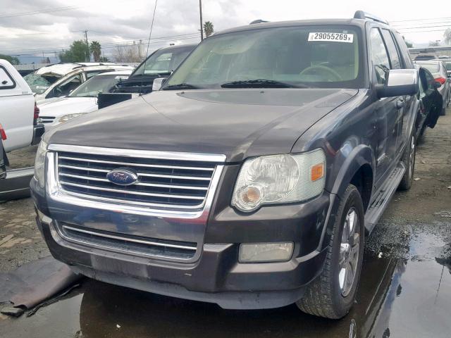 1FMEU65E37UB43251 - 2007 FORD EXPLORER L GRAY photo 2