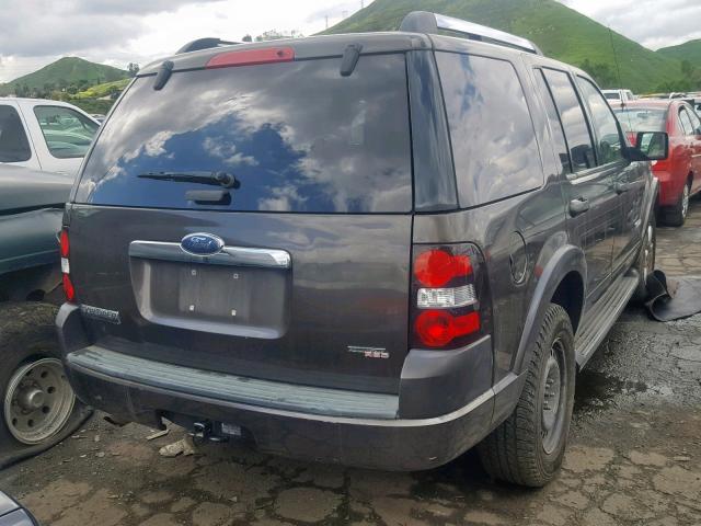 1FMEU65E37UB43251 - 2007 FORD EXPLORER L GRAY photo 4