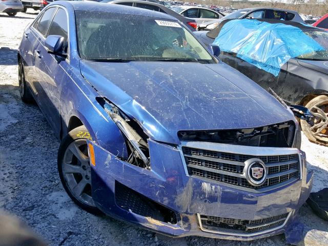 1G6AB5SXXD0124596 - 2013 CADILLAC ATS LUXURY BLUE photo 1