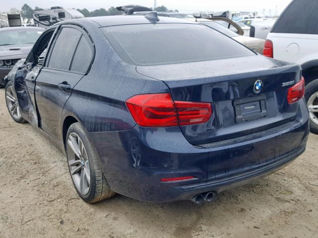 WBA8E9G50GNU28624 - 2016 BMW 328 I SULE BLUE photo 3