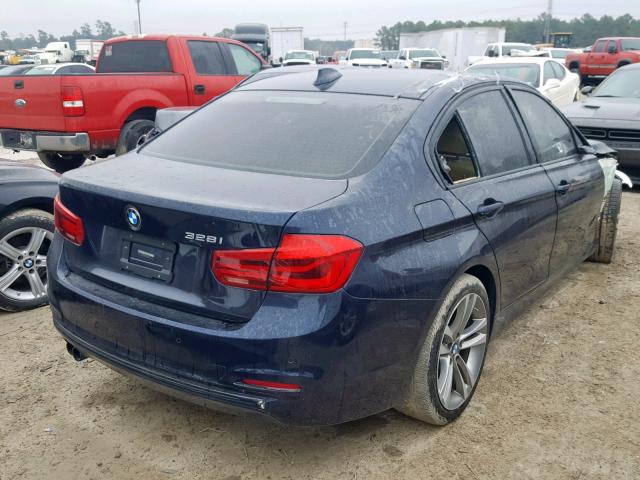 WBA8E9G50GNU28624 - 2016 BMW 328 I SULE BLUE photo 4