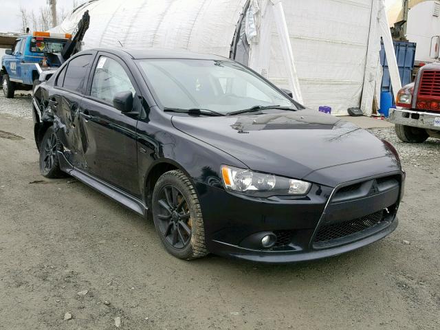 JA32U2FU5FU606431 - 2015 MITSUBISHI LANCER ES BLACK photo 1