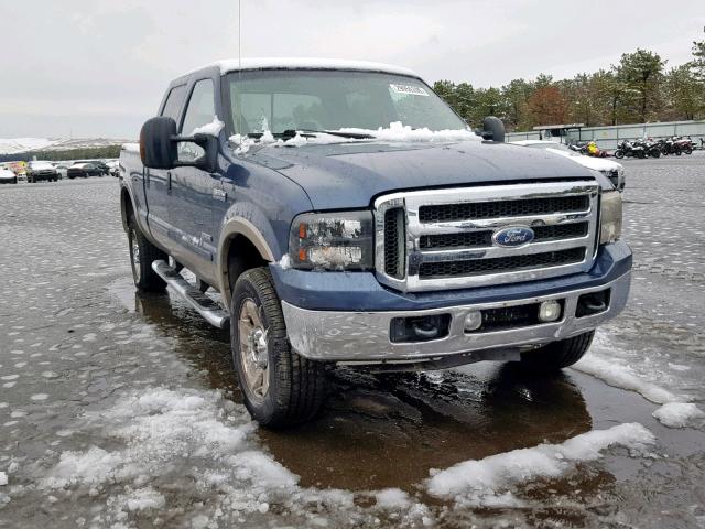 1FTWW31P95EA46491 - 2005 FORD F350 SRW S BLUE photo 1