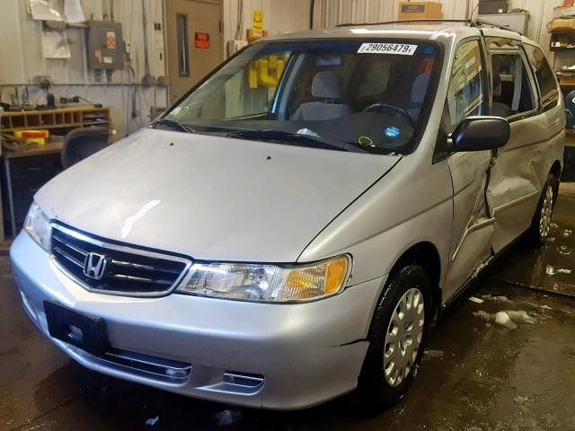 2HKRL18503H501630 - 2003 HONDA ODYSSEY LX SILVER photo 2