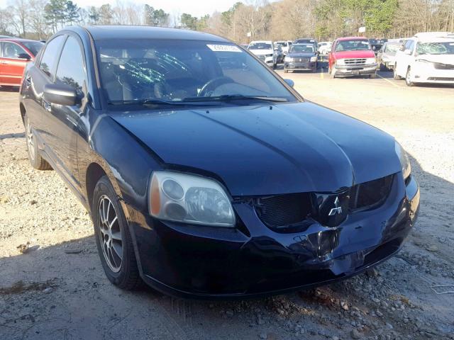 4A3AB56S04E077624 - 2004 MITSUBISHI GALANT LS BLACK photo 1