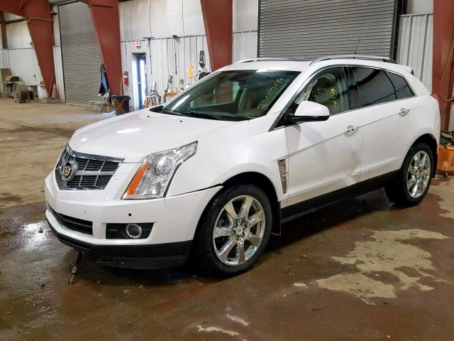 3GYFNBEY0AS553225 - 2010 CADILLAC SRX PERFOR WHITE photo 2