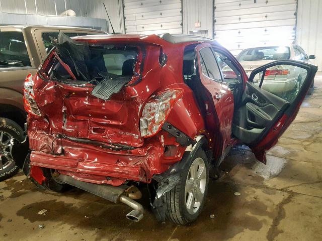 KL4CJGSB3FB164304 - 2015 BUICK ENCORE RED photo 4