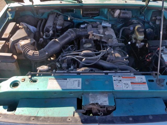1FTCR10A5PPA43557 - 1993 FORD RANGER BLUE photo 7